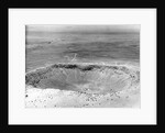 View Of Meteor Crater In Arizona by Anonymous