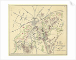 Map Of Gettysburg with Troop Positions by Anonymous