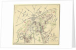 Map Of Gettysburg with Troop Positions by Anonymous
