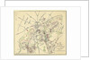 Map Of Gettysburg with Troop Positions by Anonymous