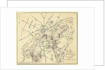 Map Of Gettysburg with Troop Positions by Anonymous