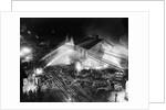 Pittsburgh Firemen in Action by Anonymous