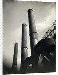 Smoke Stacks of Factory by Anonymous