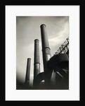 Smoke Stacks of Factory by Anonymous