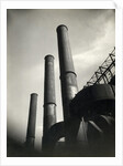 Smoke Stacks of Factory by Anonymous