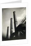 Smoke Stacks of Factory by Anonymous