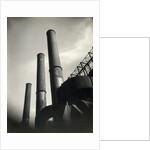 Smoke Stacks of Factory by Anonymous