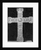 Ornate, Engraved German Metal Cross by Anonymous