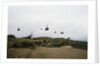 Helicopters Flying in Formation by Anonymous
