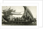 Cleopatras Barge On Nile/Illustration by Anonymous