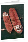 Tanker Pumps Oil from Exxon Valdez by Anonymous