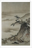 View of Mountains and a Bridge from Eight Views of the Xiao and Xiang Rivers by Shokei