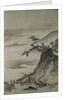 View of Mountains and a Bridge from Eight Views of the Xiao and Xiang Rivers by Shokei
