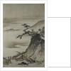 View of Mountains and a Bridge from Eight Views of the Xiao and Xiang Rivers by Shokei