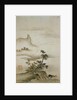 View of Trees Along the Riverbank from Eight Views of the Xiao and Xiang Rivers by Shokei