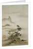View of Trees Along the Riverbank from Eight Views of the Xiao and Xiang Rivers by Shokei