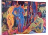 Three Nudes by Ernst Ludwig Kirchner