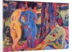 Three Nudes by Ernst Ludwig Kirchner