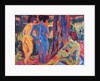 Three Nudes by Ernst Ludwig Kirchner