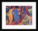 Three Nudes by Ernst Ludwig Kirchner