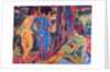 Three Nudes by Ernst Ludwig Kirchner