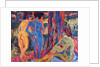 Three Nudes by Ernst Ludwig Kirchner