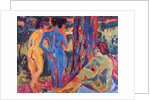 Three Nudes by Ernst Ludwig Kirchner