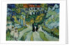 Stairway at Auvers by Vincent Van Gogh