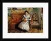 Jeanne Pissarro, Reading by Camille Pissarro