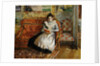 Jeanne Pissarro, Reading by Camille Pissarro