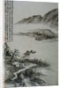 View of Boats at a Riverbank from an Album of Twelve Landscape Paintings by Tao Chi