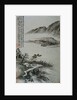 View of Boats at a Riverbank from an Album of Twelve Landscape Paintings by Tao Chi