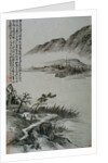 View of Boats at a Riverbank from an Album of Twelve Landscape Paintings by Tao Chi