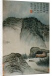 View of a House in the Mountains from an Album of Twelve Landscape Paintings by Tao Chi