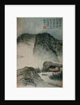View of a House in the Mountains from an Album of Twelve Landscape Paintings by Tao Chi