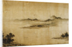 Detail Showing Mountains and Water from a Jin or Yuan Dynasty Painting entitled Clear Weather in the Valley, formerly attributed to Dong Yuan by Anonymous