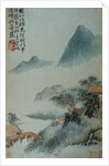 View of a Misty Riverbank from an Album of Twelve Landscape Paintings by Tao Chi