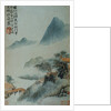 View of a Misty Riverbank from an Album of Twelve Landscape Paintings by Tao Chi