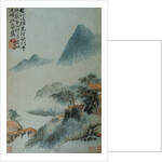 View of a Misty Riverbank from an Album of Twelve Landscape Paintings by Tao Chi