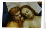 Detail of Jesus and Saint Nicodemus from Pieta by Raphael