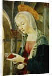 Detail of the Virgin Mary from The Annunciation Attributed to Antoniazzo Romano by Anonymous
