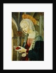 Detail of the Virgin Mary from The Annunciation Attributed to Antoniazzo Romano by Anonymous