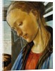 Detail of Mary from Madonna of the Eucharist by Botticelli