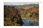 Valley of the Creuse (Sunlight Effect) by Claude Monet