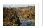 Valley of the Creuse (Sunlight Effect) by Claude Monet