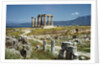 Distant View of the Temple of Apollo at Corinth by Anonymous