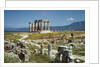 Distant View of the Temple of Apollo at Corinth by Anonymous