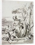 Angelica and Medoro by Domenico Tiepolo
