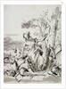 Angelica and Medoro by Domenico Tiepolo