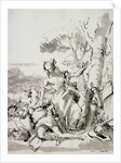Angelica and Medoro by Domenico Tiepolo